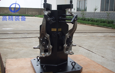 C7转向节柱夹具